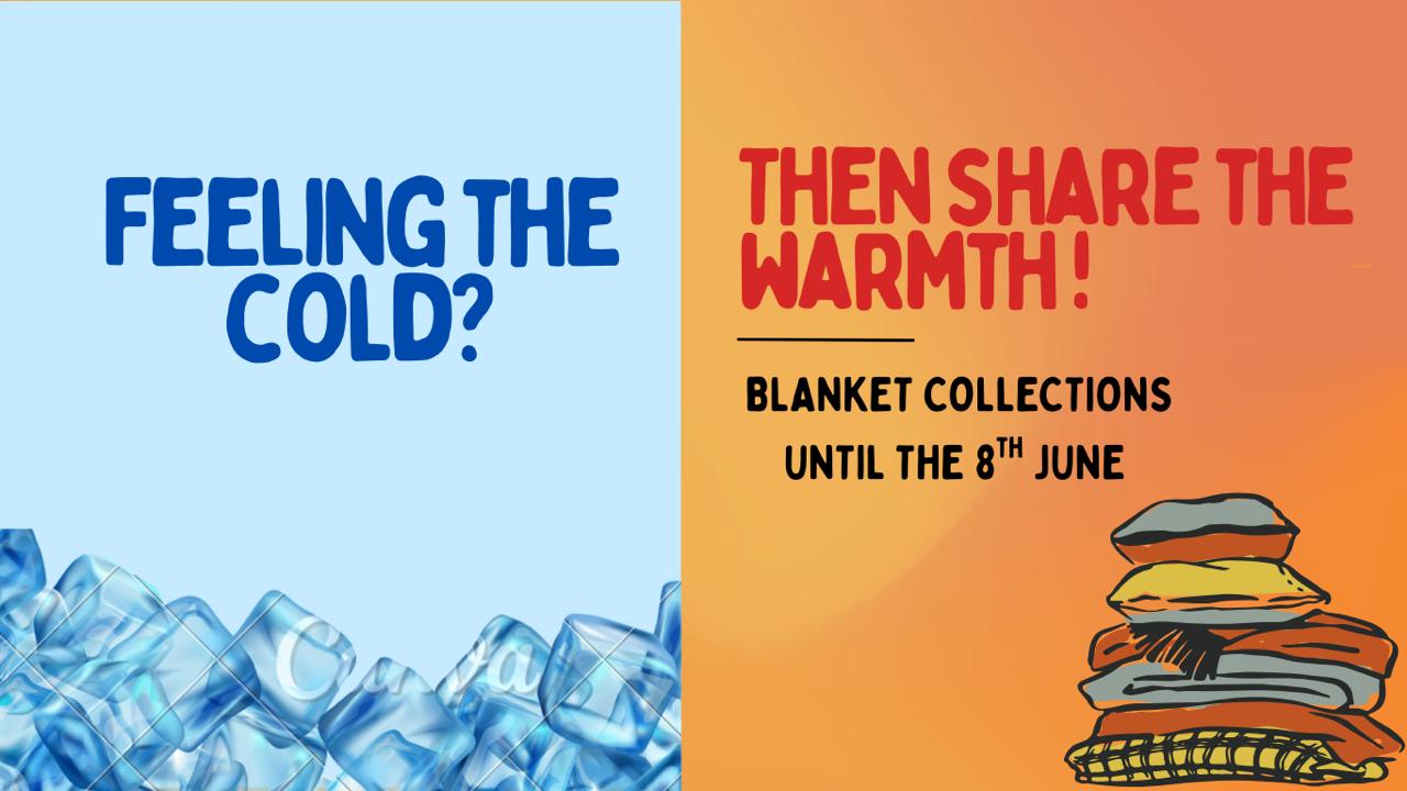 Ice Bucket Challenge & Blanket Drive: Feel the Cold, Share the Warmth