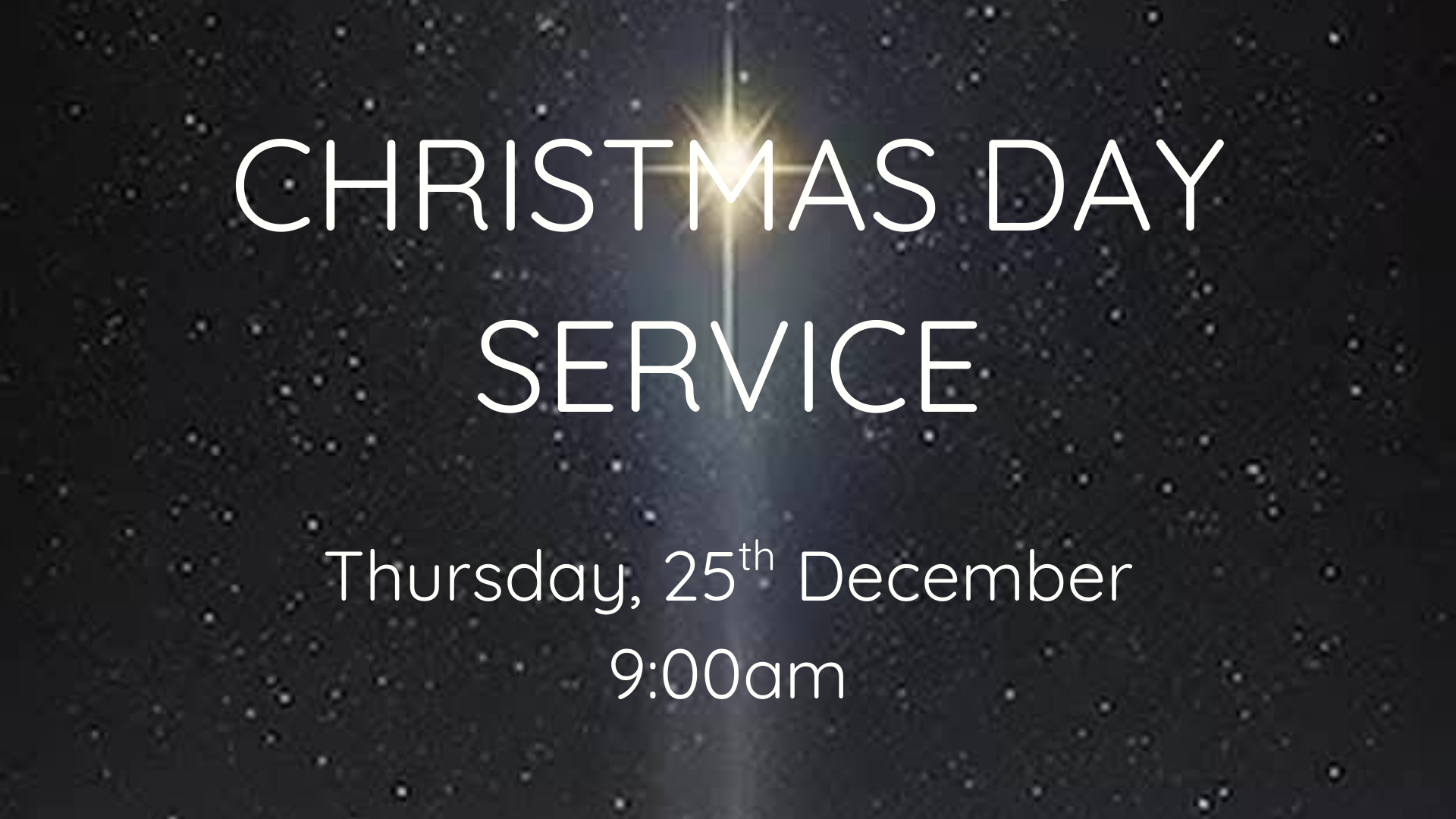 Christmas Day Service