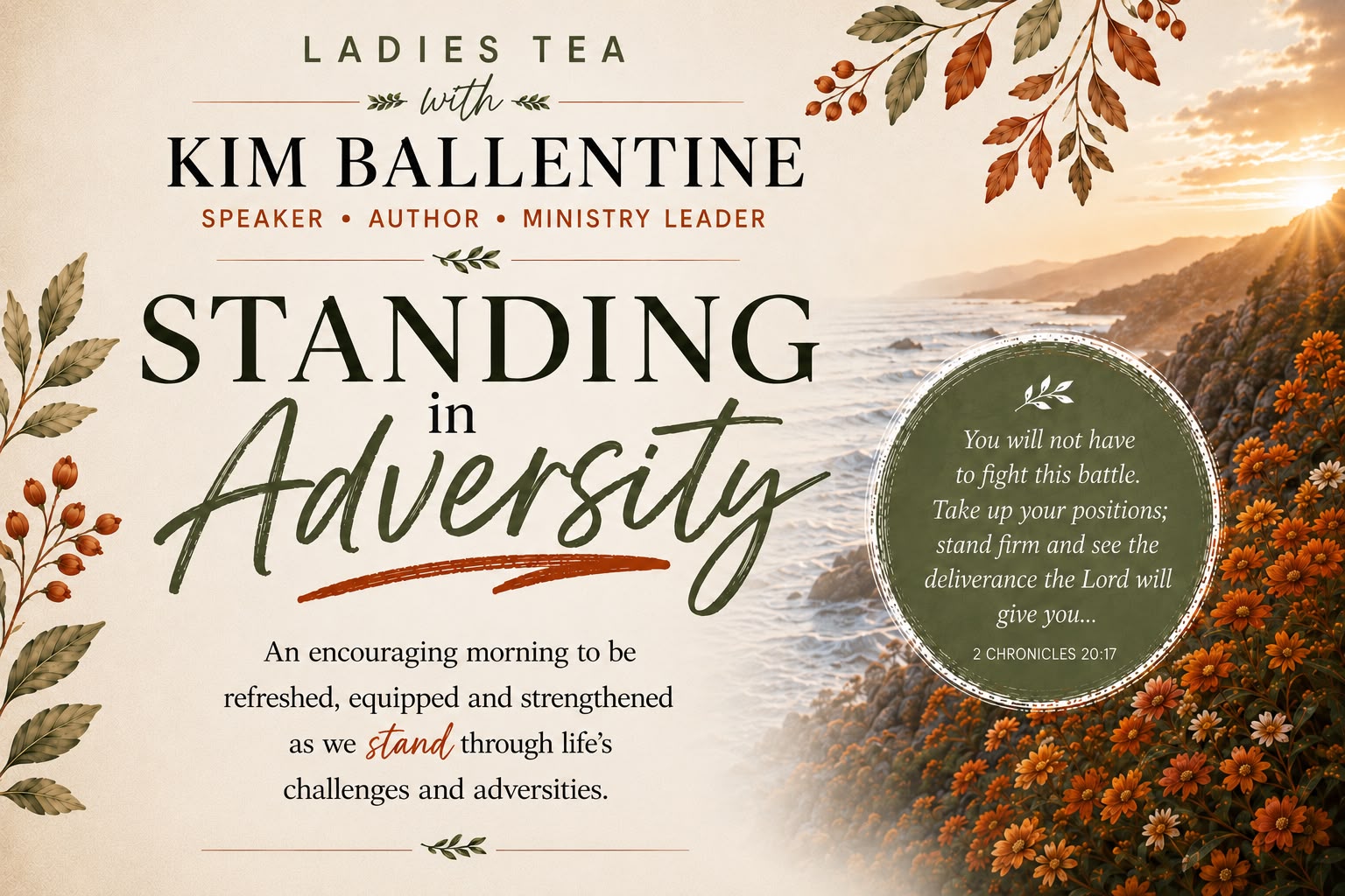 Ladies Tea – Saturday, 12th September 🌿